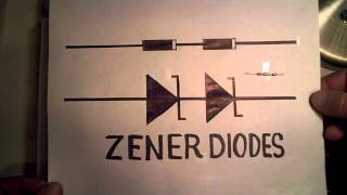 Zener Diodes in series [upl. by Aidil432]