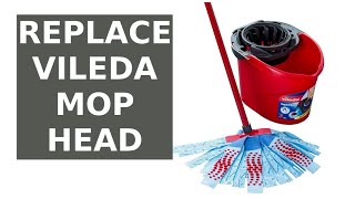 How To Replace Vileda Supermocio 3Action Mop Head [upl. by Saddler]