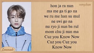 NCT U  Know Now Easy Lyrics [upl. by Onafets]