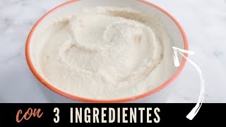 QUESO CREMA PHILADELPHIA VEGANO con 3 INGREDIENTES [upl. by Anileh]