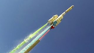 Water Rocket with Boosters  Axion G2 [upl. by Prisca]