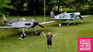 Replica WW2 Planes Built From Recycled Materials  COOLEST THING IVE EVER MADE EP 17 [upl. by Corb]