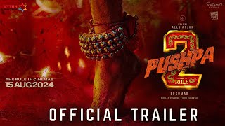 Pushpa 2  The Rule  Trailer  Allu Arjun Rashmika M  Sukumar Vijay S  15 aug 2024 [upl. by Adnilak]