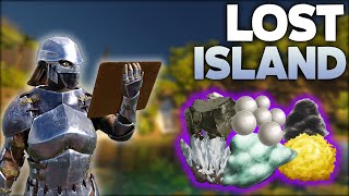 ARK LOST ISLAND RESOURCE GUIDE  ARK Survival Evolved [upl. by Norrek815]