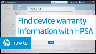 Warranty Information For Your HP Device  HP Support Assistant  HP [upl. by Tsepmet]