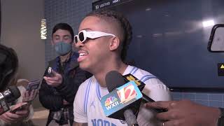 UNC Armando Bacot PostNC State Interview [upl. by Erodasi]