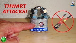 Prevent Bolt Cutter Attacks On Padlocks [upl. by Grogan]