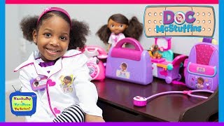 Doc Mcstuffins to the Rescue  Kyraboo Playing Animal Hospital [upl. by Vizza700]