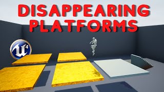 How To Make DisappearingReappearing Platforms In Unreal Engine 4  UE4 Tutorial [upl. by Maure]