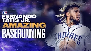 Fernando Tatis Jr Baserunning Highlights ELECTRIC on the basepaths  MLB Highlights [upl. by Harden780]