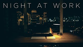 Night at Work  Instrumental Chill Music Mix [upl. by Nyllewell]