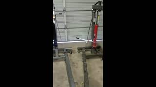 Compairing the 2 ton and a 1 ton Engine Hoist from a Local Bargain Store [upl. by Fariss]