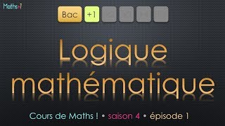 1 Logique mathématique Bac1 [upl. by Piers]