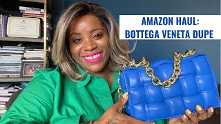 Amazon Handbag Haul Bottega Veneta Chain Cassette Dupe [upl. by Ultun]