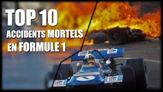 TOP 10 DES PIRES ACCIDENTS MORTELS EN FORMULE 1 [upl. by Ynafetse106]