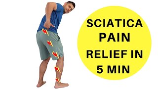 Sciatica pain relief in 5min [upl. by Aleksandr]