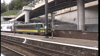 Gare de Liège Guillemins en1996 et 2003 [upl. by Adnav]