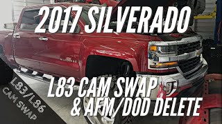 2017 Silverado Cam Swap AFMDOD Delete [upl. by Orel427]