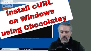 Install cURL using Chocolatey on Windows  How to install cURL on Windows [upl. by Nayek]