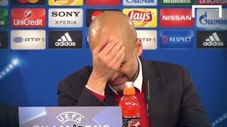 Pep forgets which language hes supposed to speak [upl. by Aislehc]