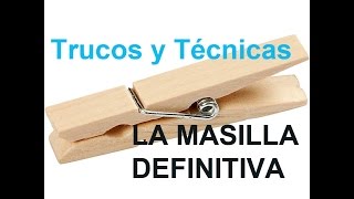 Tecnicas y trucos La masilla definitiva [upl. by Alemaj]