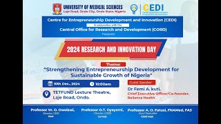 2024 RESEARCH AND INNOVATION DAY [upl. by Nilla]