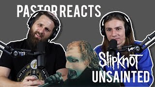 Slipknot Unsainted  Pastor Rob Reacts  Lyric Video [upl. by Zirtaeb]