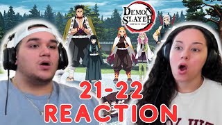 Demon Slayer Ep2122 REACTION  Introducing The Hashira [upl. by Goldsmith]