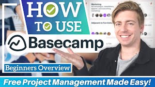 HOW TO USE BASECAMP  Project Management Made Easy Basecamp Tutorial [upl. by Karie]