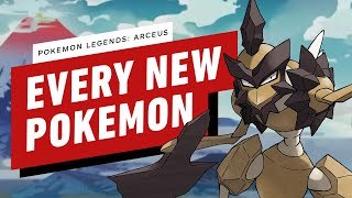 Pokemon Legends Arceus  All New Pokemon [upl. by Colville]