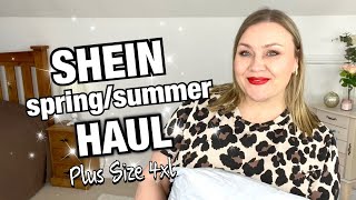 SHEIN SPRING  SUMMER HAUL  plus size fashion [upl. by Ardisi]