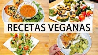 9 RECETAS VEGANAS PARA FIESTAS Y NAVIDAD  MUY FÁCILES DE HACER · DearDiaryBlog [upl. by Roel]