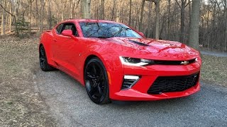 2016 Chevrolet Camaro SS – Redline Review [upl. by Etteuqal419]