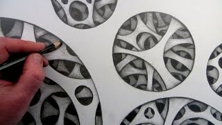 How to Draw a 3D Holes Simple Optical Illusion [upl. by Eniksre]