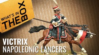 Unboxing Napoleonic Imperial Lancers  Victrix [upl. by Ayrad251]