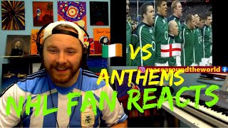 NHL FAN REACTS to The Anthems from Ireland vs England at Croke Park 2007 [upl. by Rubin]