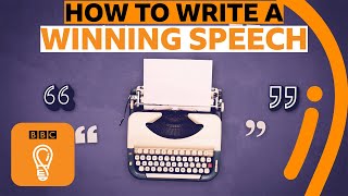 How to write a perfect speech  BBC Ideas [upl. by Teerprug]