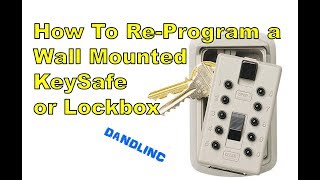 How To Reset amp Program A Keysafe Lockbox Supra DIY [upl. by Leicam]