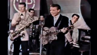 Eddie Cochran Cmon Everybody live 1959 colour and DES stereo [upl. by Tnias]