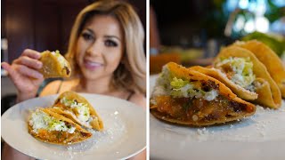 HOW TO MAKE THE BEST TACOS DORADOS AND SALSA  CRUNCHY TACOS [upl. by Nylkcaj]