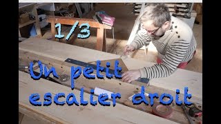 TUTORIEL  UN PETIT ESCALIER DROIT 12 [upl. by Ric]