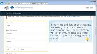 ASIC Regulatory Portal how to register [upl. by Ahsiekel858]