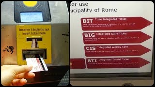 How To Buy Metro Tickets In Rome  A Quick Guide [upl. by Albers323]