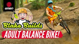 Blake Builds An Adult Balance Bike  Modern Draisine Or Velocipede Replica [upl. by Ruben113]