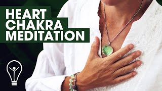 10  Minute Guided Heart Chakra Meditation [upl. by Dragoon397]