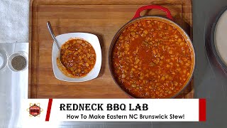 How To Make Eastern NC Brunswick Stew [upl. by Aicyle]