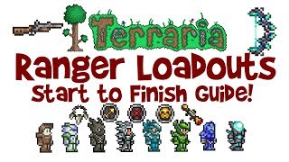 Best Terraria Ranger Loadout Guide Class Weapons Armor amp Accessories [upl. by Dream]