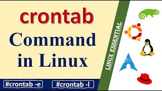 crontab command in Linux  Schedule FutureRecurring Tasks [upl. by Lazaro]