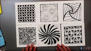 6 Optical Illusion Drawing Techniques amp Patterns [upl. by Enos]