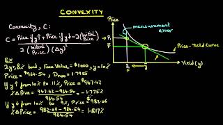 Bond Convexity [upl. by Gradeigh]